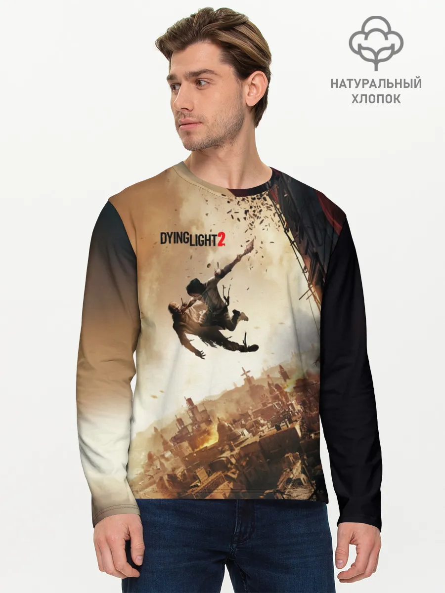 Мужской лонгслив базовый / Dying Light 2