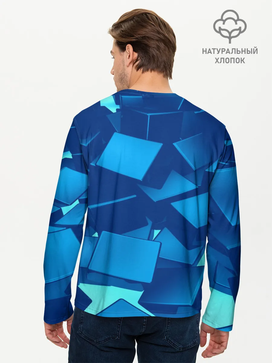 Мужской лонгслив базовый / Detroit:become human