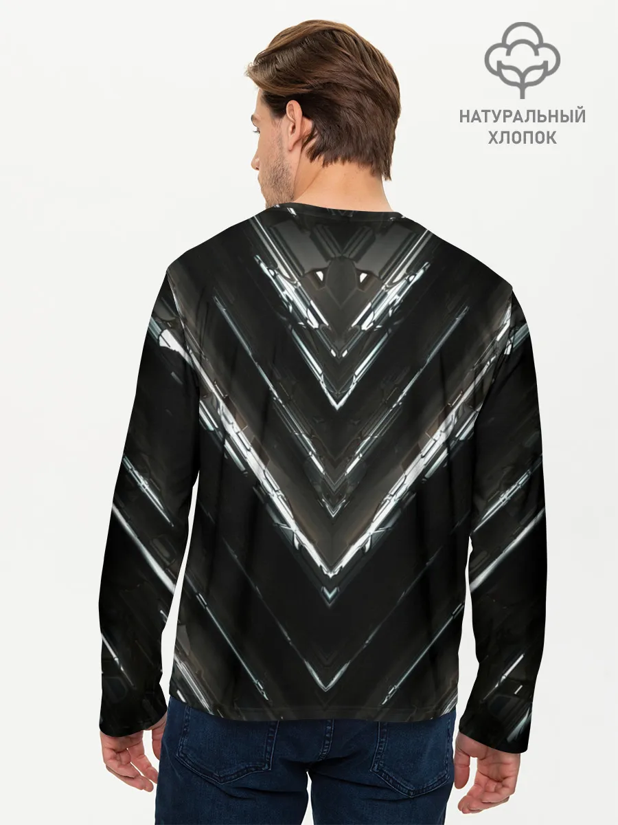 Мужской лонгслив базовый / CYBERPUNK 2077