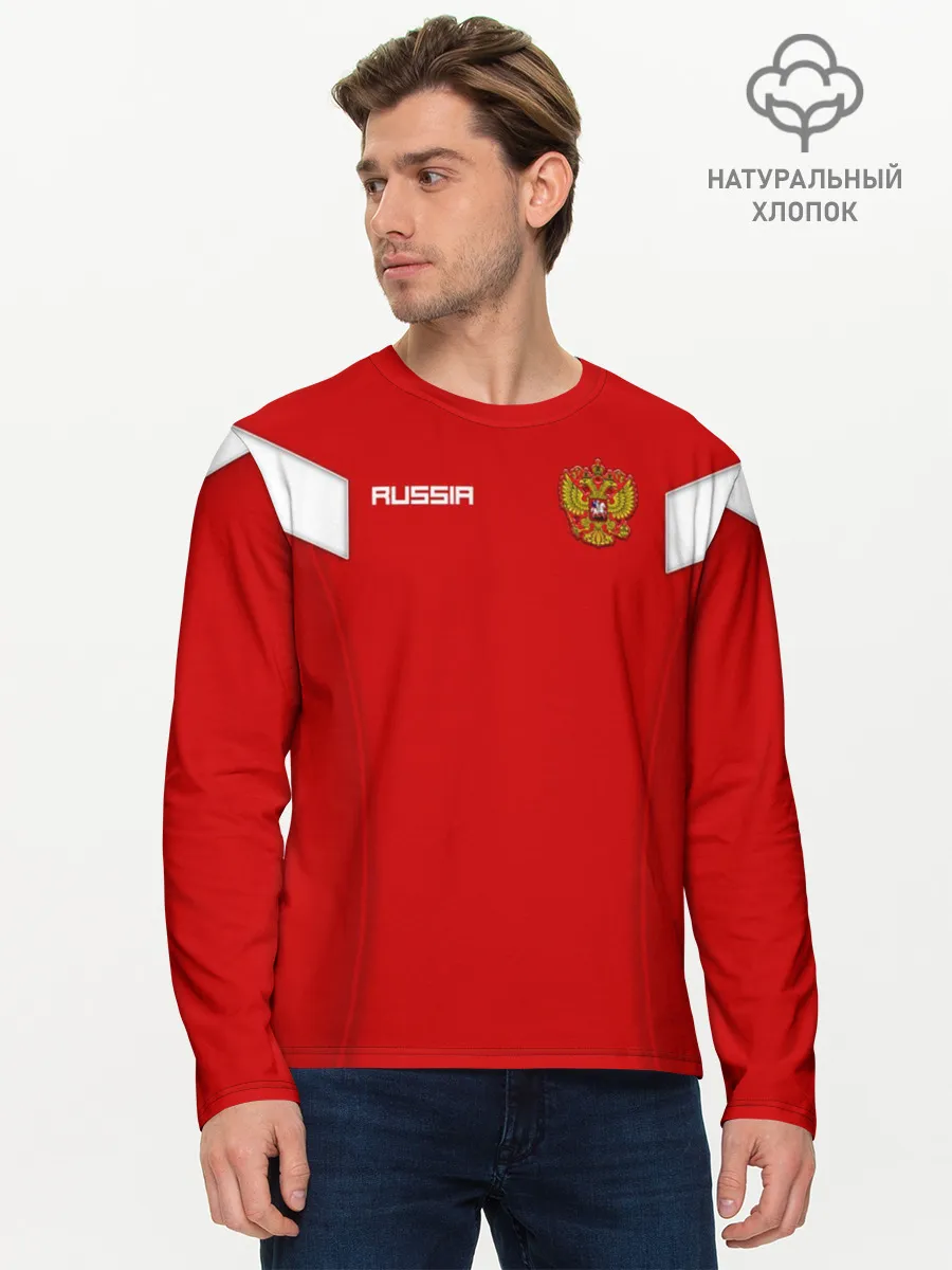 Мужской лонгслив базовый / Сборная России