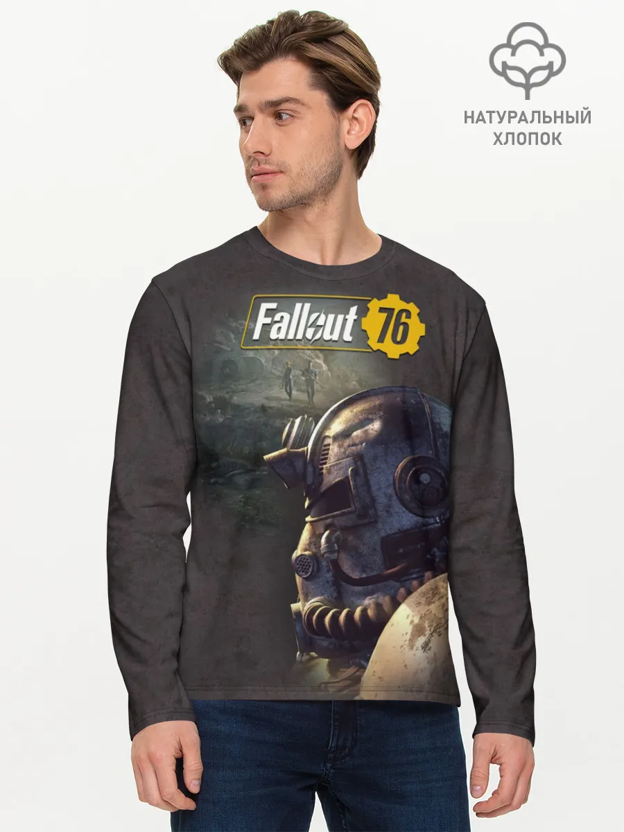 Мужской лонгслив базовый / Fallout 76