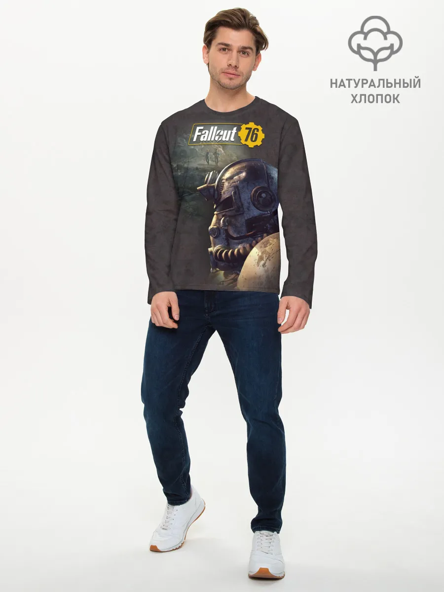 Мужской лонгслив базовый / Fallout 76