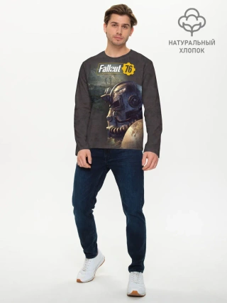 Мужской лонгслив базовый / Fallout 76