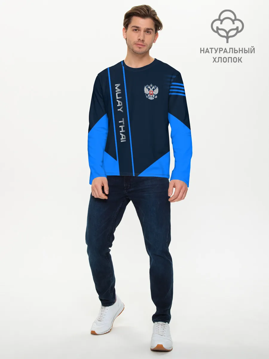 Мужской лонгслив базовый / Muay Thai