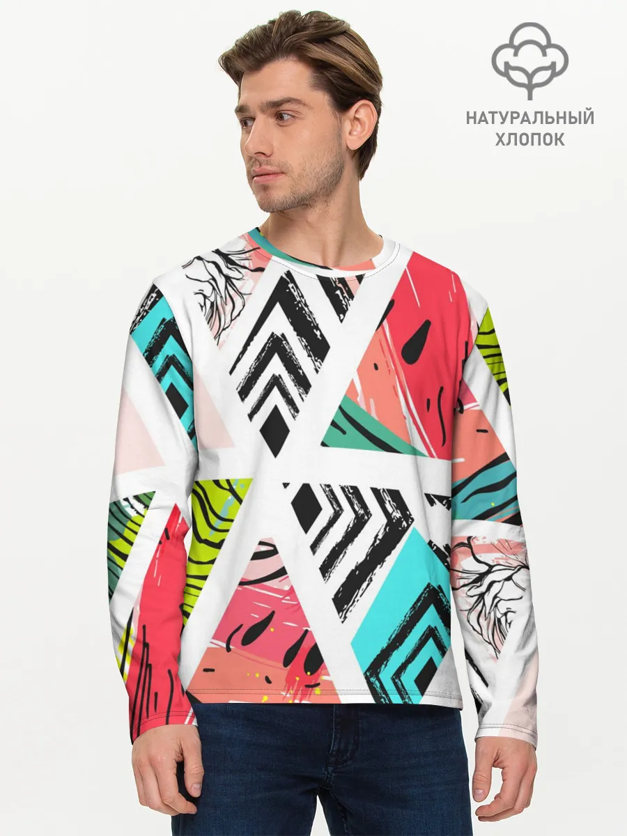 Мужской лонгслив базовый / Summer