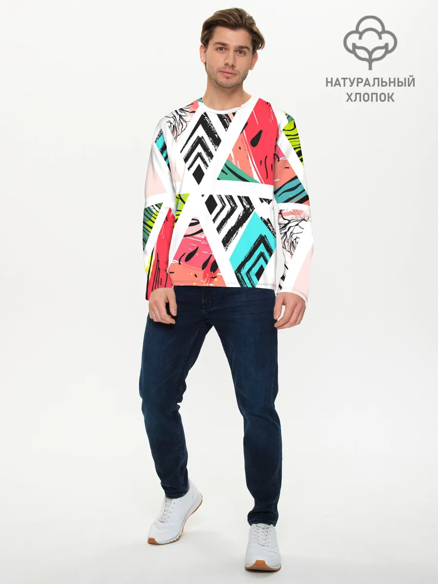 Мужской лонгслив базовый / Summer