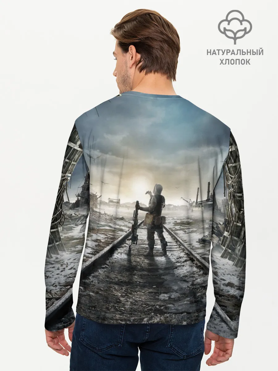 Мужской лонгслив базовый / METRO: Exodus