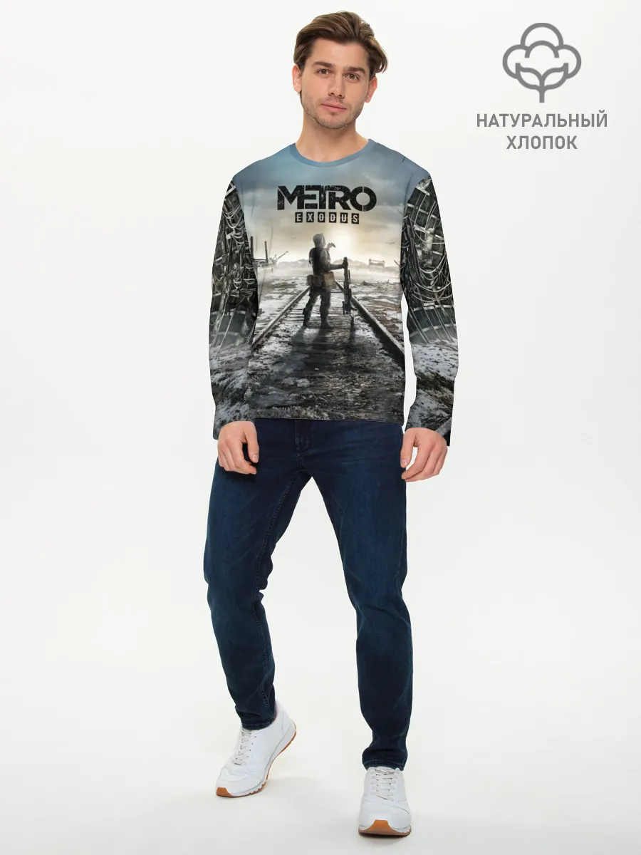 Мужской лонгслив базовый / METRO: Exodus