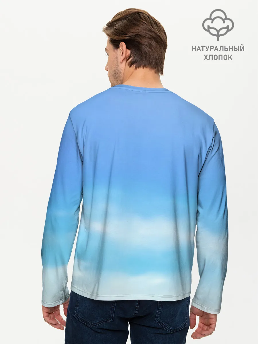 Мужской лонгслив базовый / Violet Evergarden