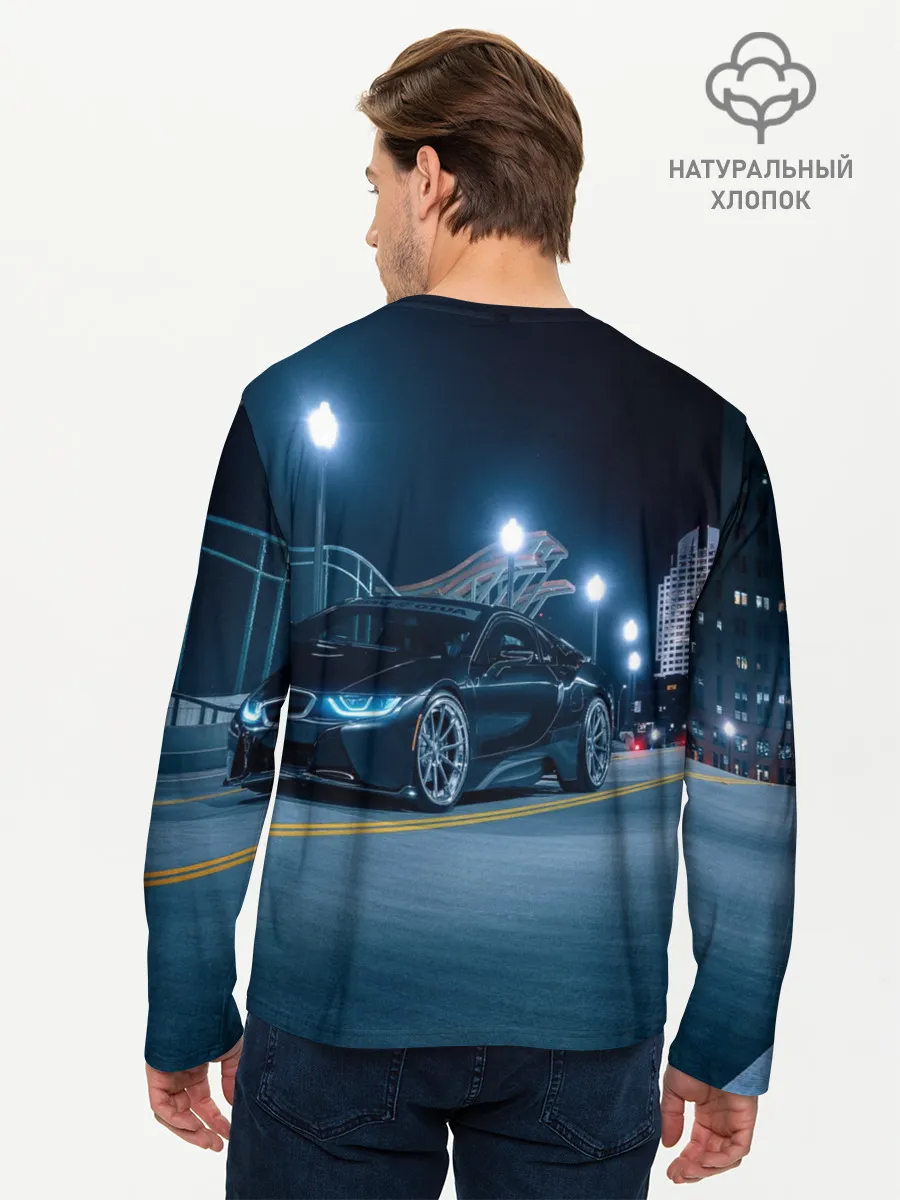 Мужской лонгслив базовый / BMW.
