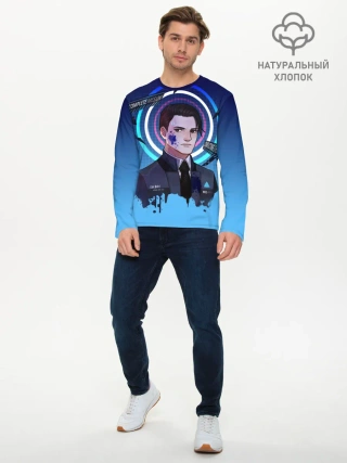 Мужской лонгслив базовый / Detroit: Become Human