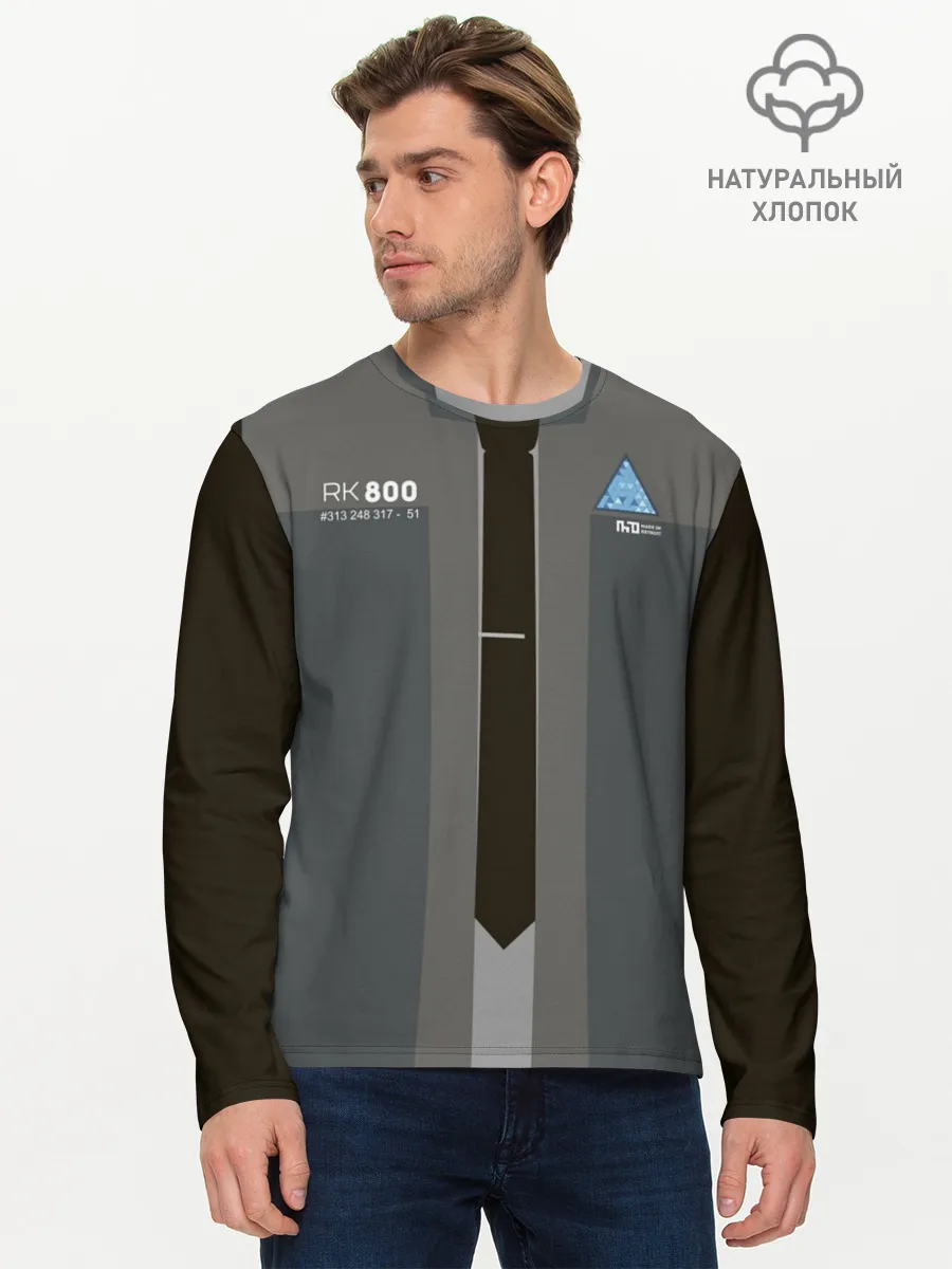 Мужской лонгслив базовый / Detroit RK 800