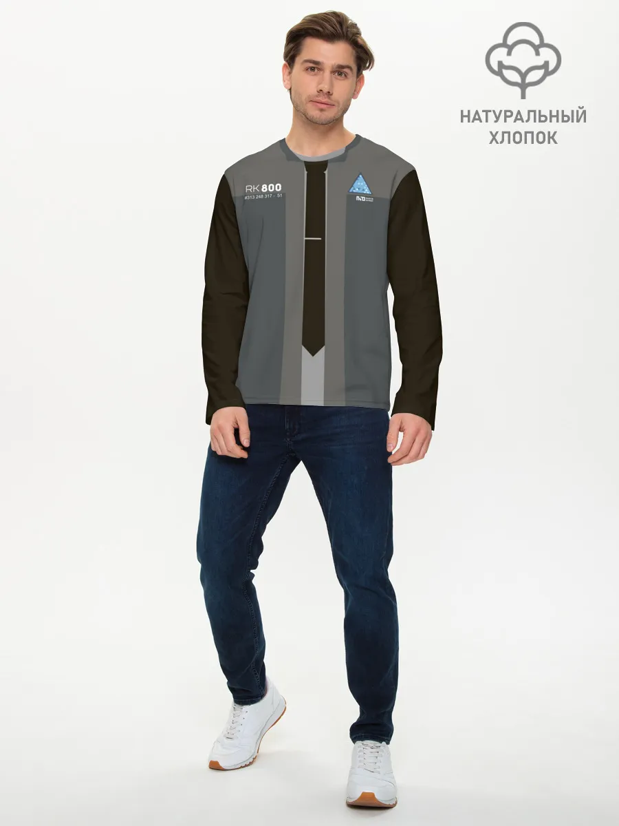 Мужской лонгслив базовый / Detroit RK 800