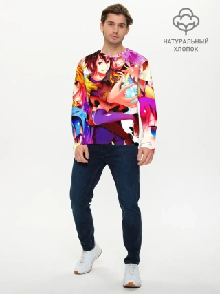 Мужской лонгслив базовый / Персонажи аниме