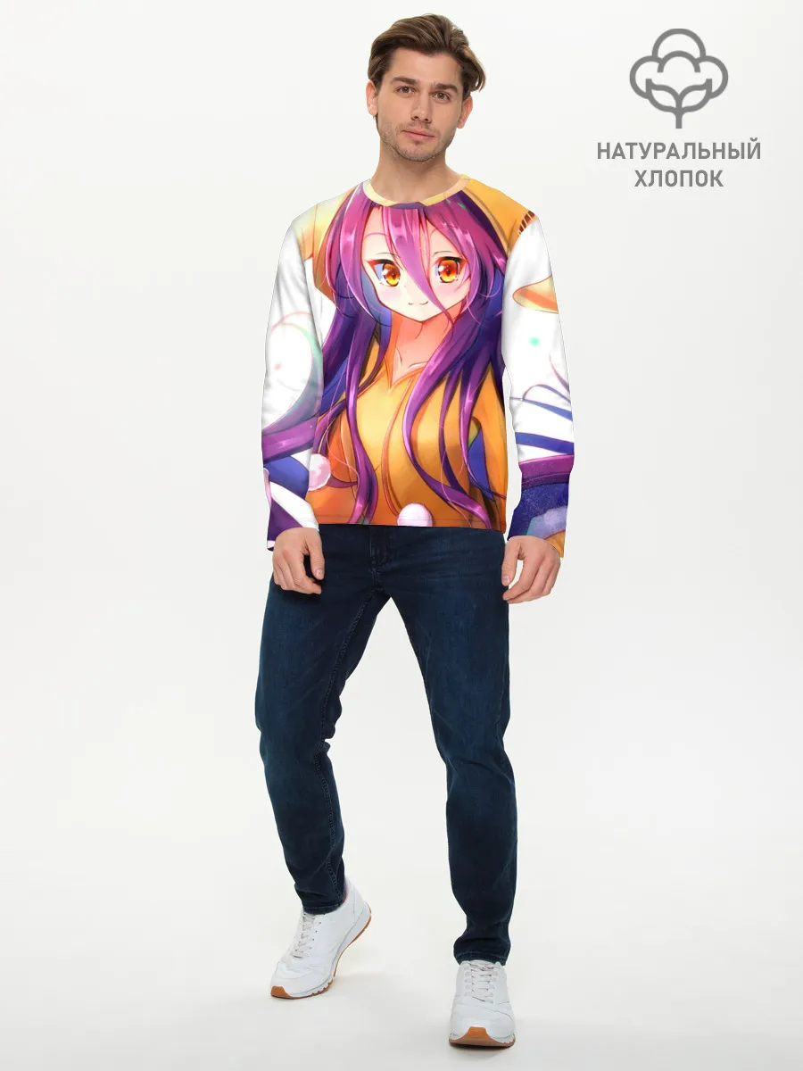 Мужской лонгслив базовый / Кигуруми Аниме