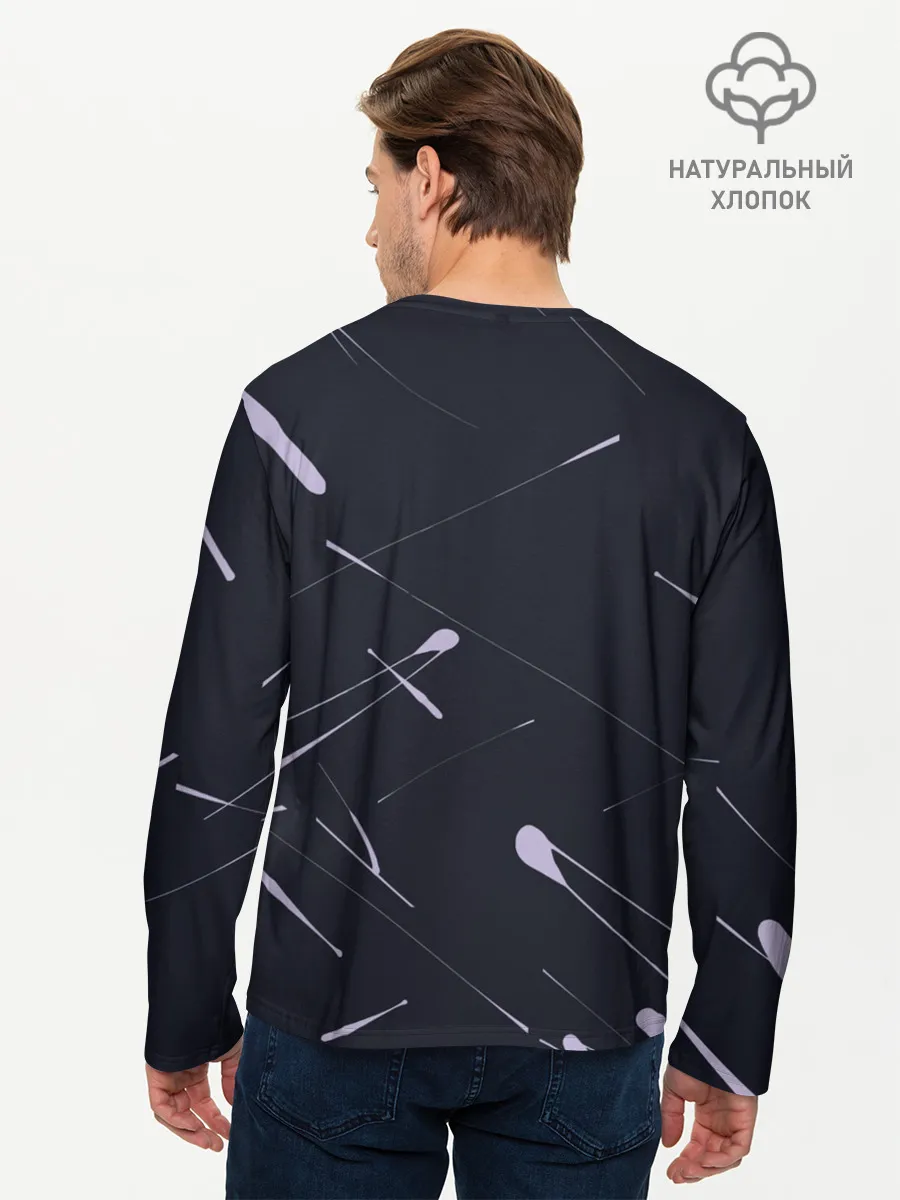 Мужской лонгслив базовый / BTS