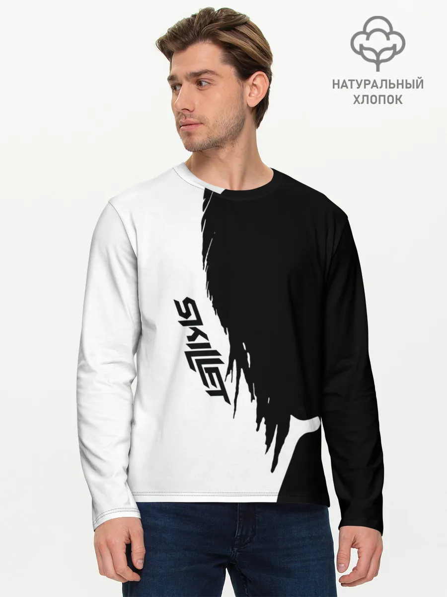 Мужской лонгслив базовый / Skillet