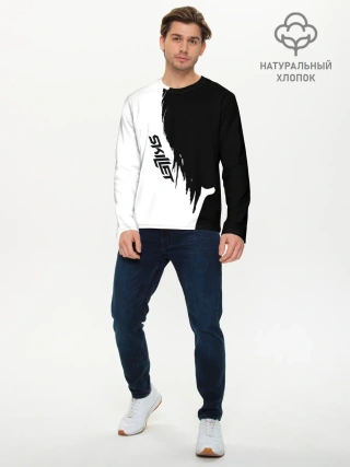 Мужской лонгслив базовый / Skillet
