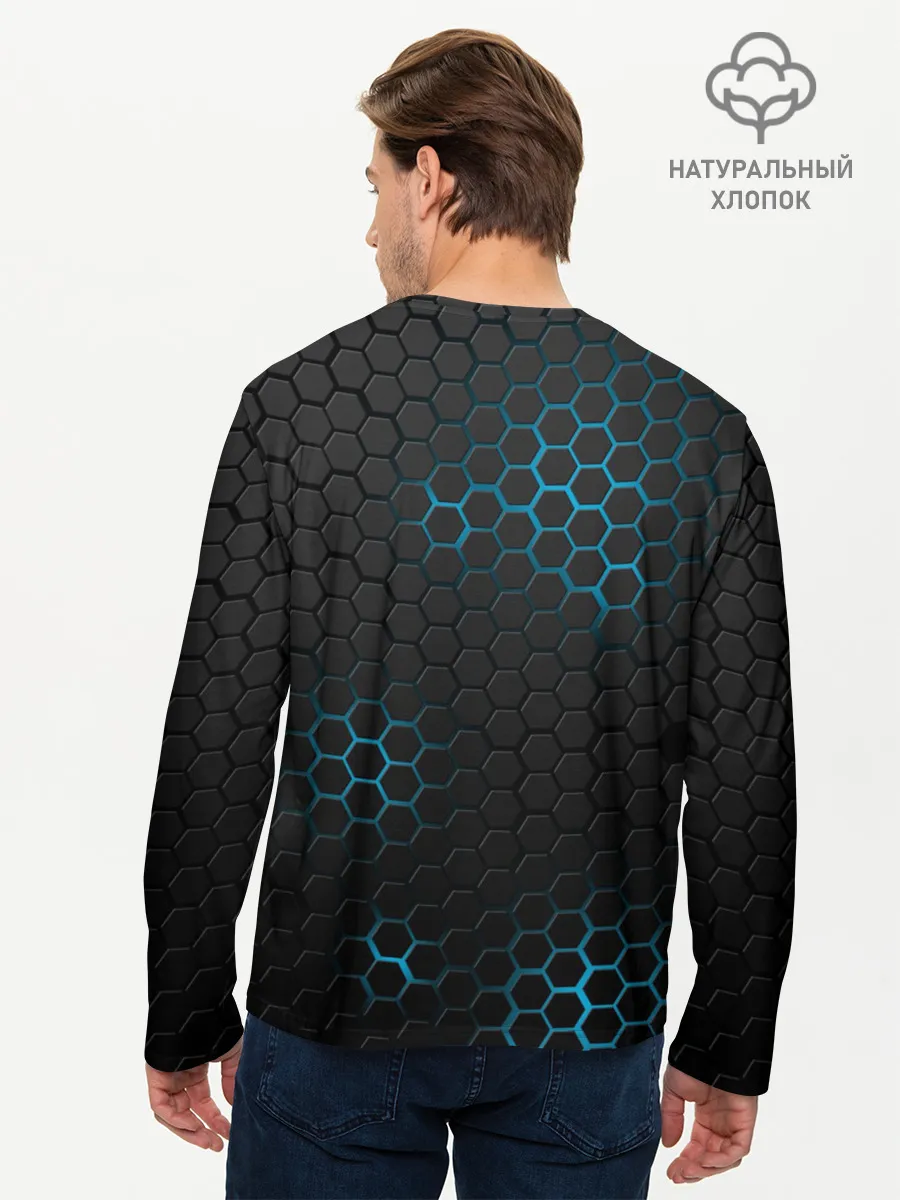 Мужской лонгслив базовый / TEAM LIQUID E-SPORT