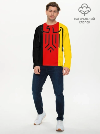 Мужской лонгслив базовый / German eagle