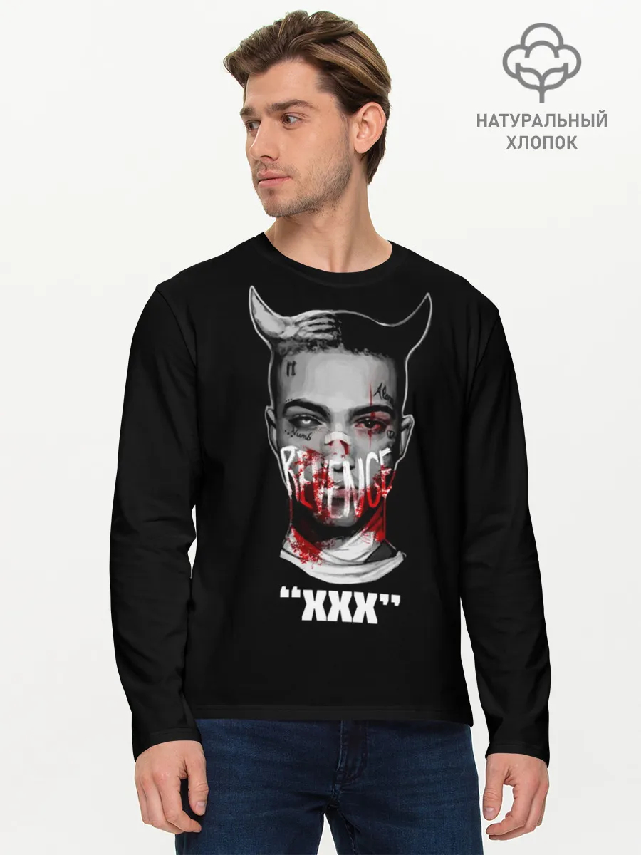 Мужской лонгслив базовый / XXX REVENGE