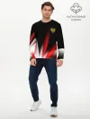 Мужской лонгслив базовый / Russia sport collection