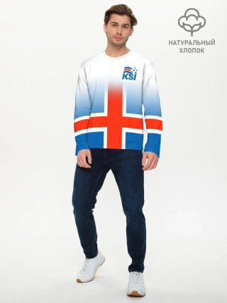 Мужской лонгслив базовый / KSI ICELAND SPORT