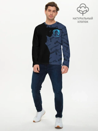 Мужской лонгслив базовый / TEAM LIQUID E-SPORT CS GO