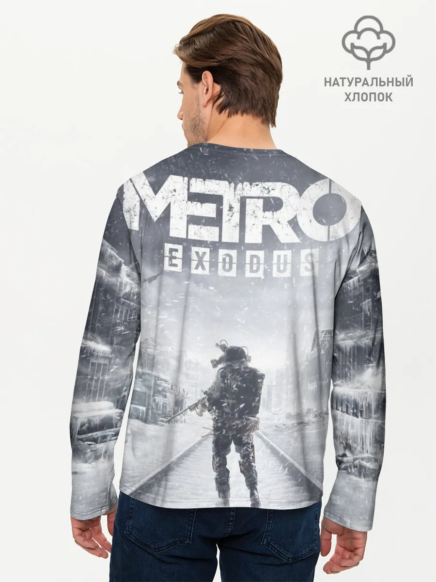 Мужской лонгслив базовый / Metro Exodus: Артём