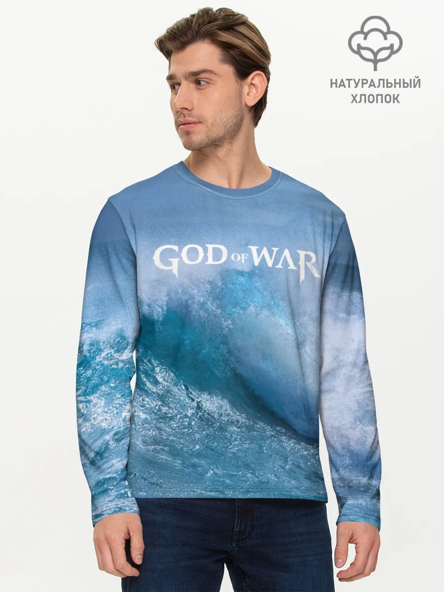 Мужской лонгслив базовый / God of WAR