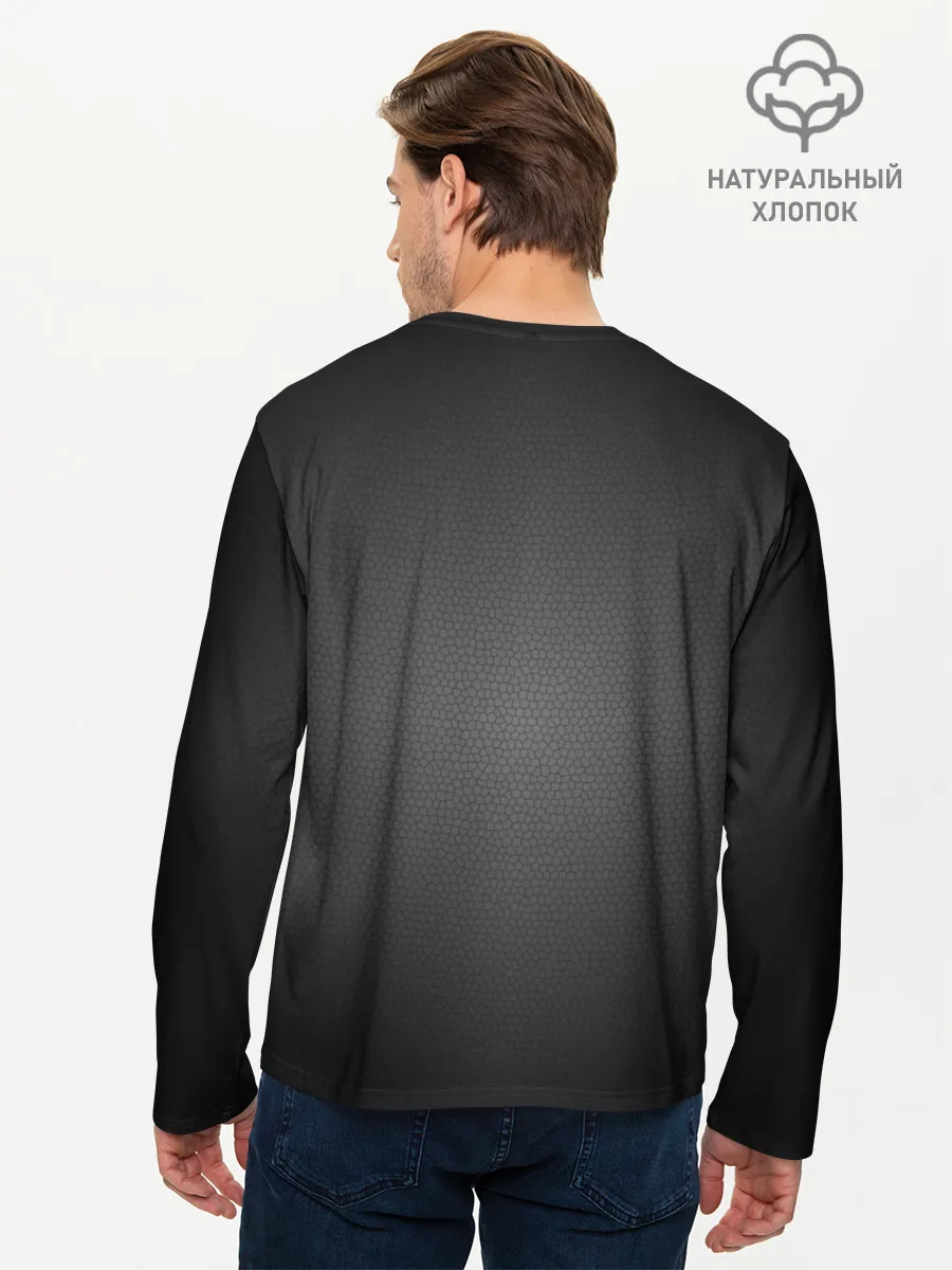 Мужской лонгслив базовый / CYBERPUNK 2077 SAMURAI