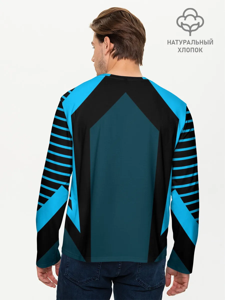 Мужской лонгслив базовый / Hockey