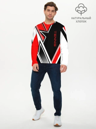 Мужской лонгслив базовый / Tennis