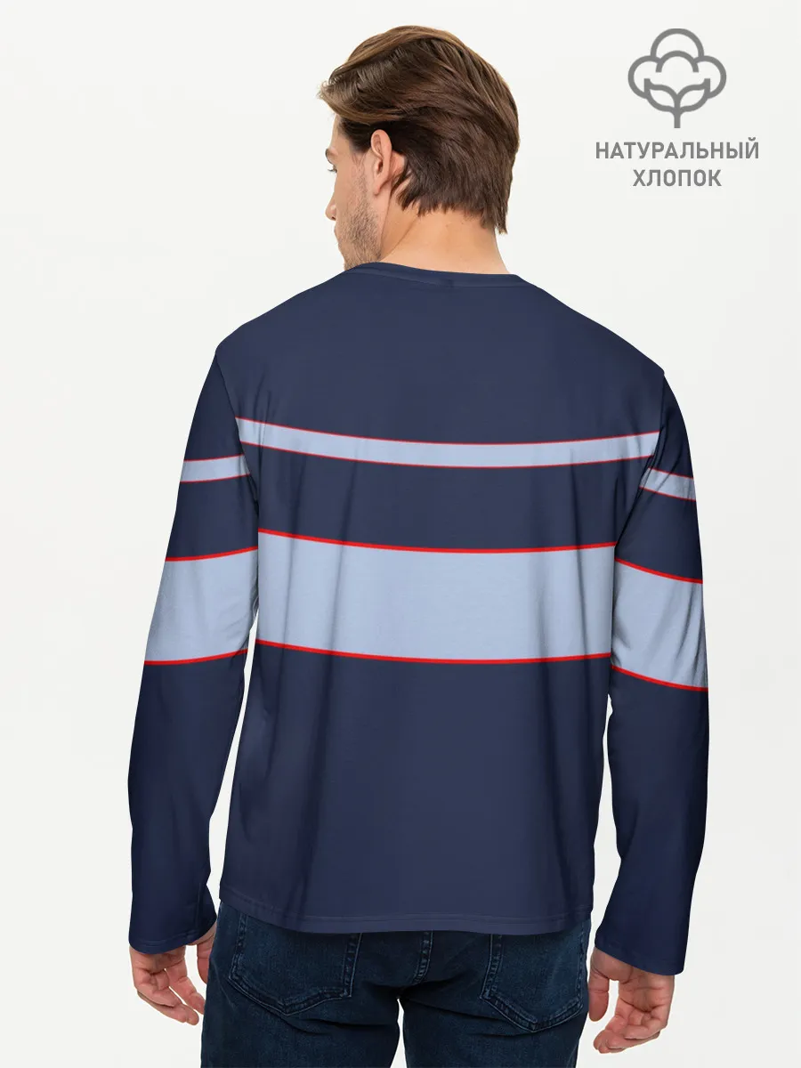 Мужской лонгслив базовый / Saab