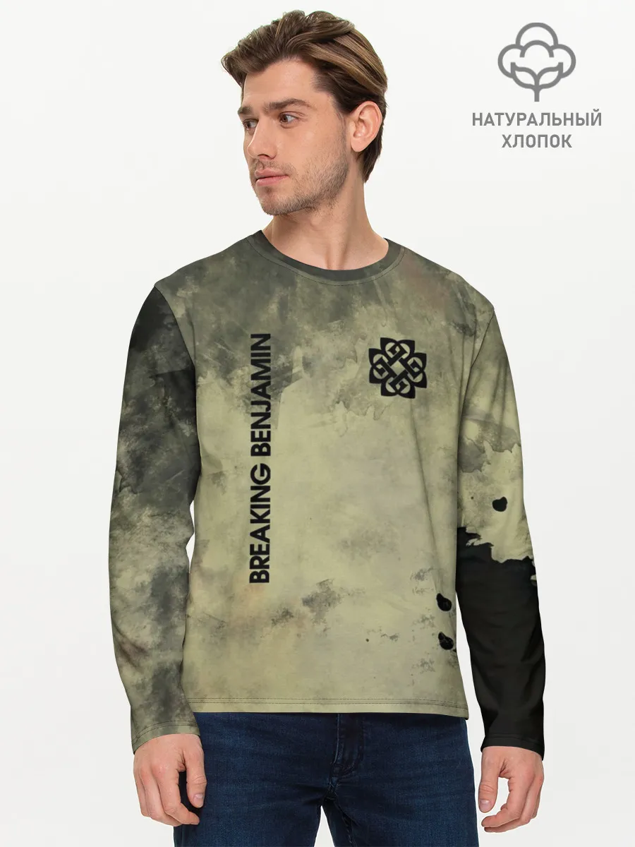 Мужской лонгслив базовый / Breaking Benjamin