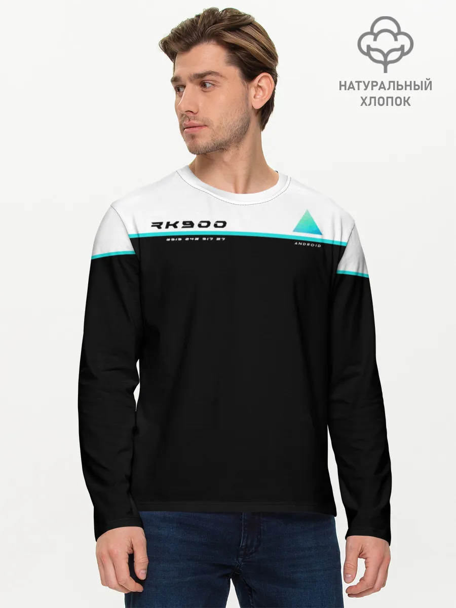 Мужской лонгслив базовый / Detroit RK900