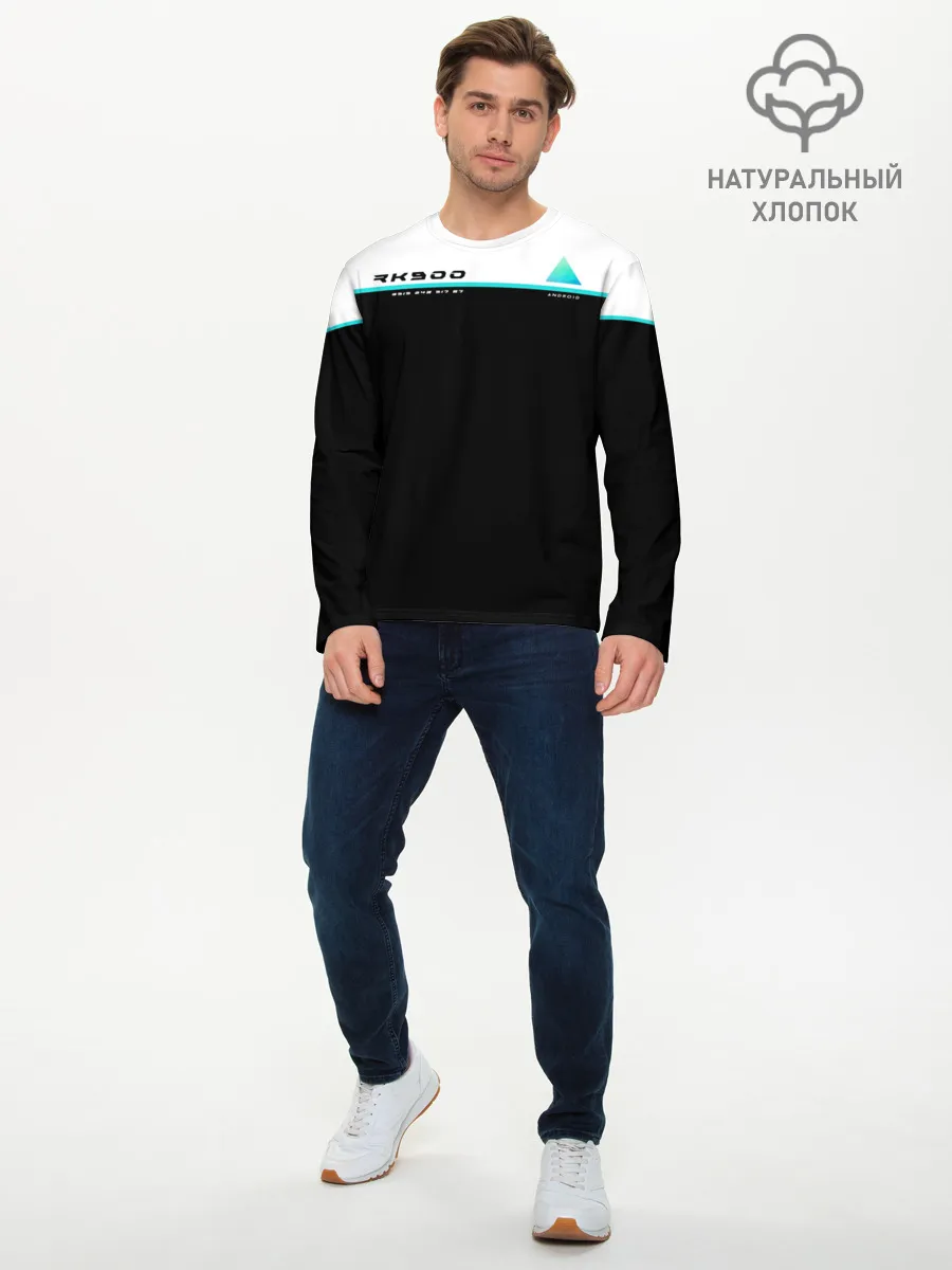 Мужской лонгслив базовый / Detroit RK900