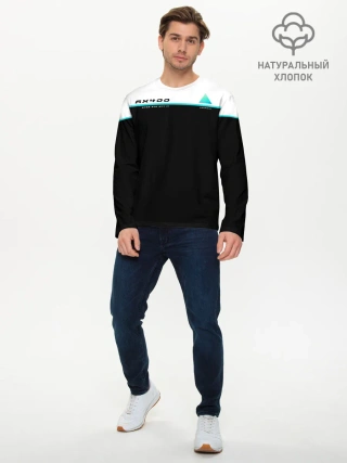 Мужской лонгслив базовый / DETROIT AX400 | ДЕТРОИТ