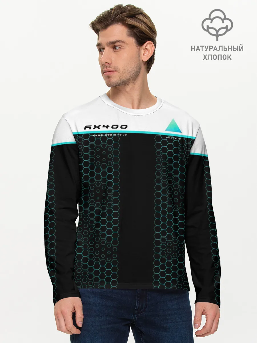 Мужской лонгслив базовый / Detroit AX400