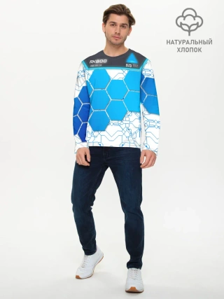 Мужской лонгслив базовый / Detroit: become human RK800