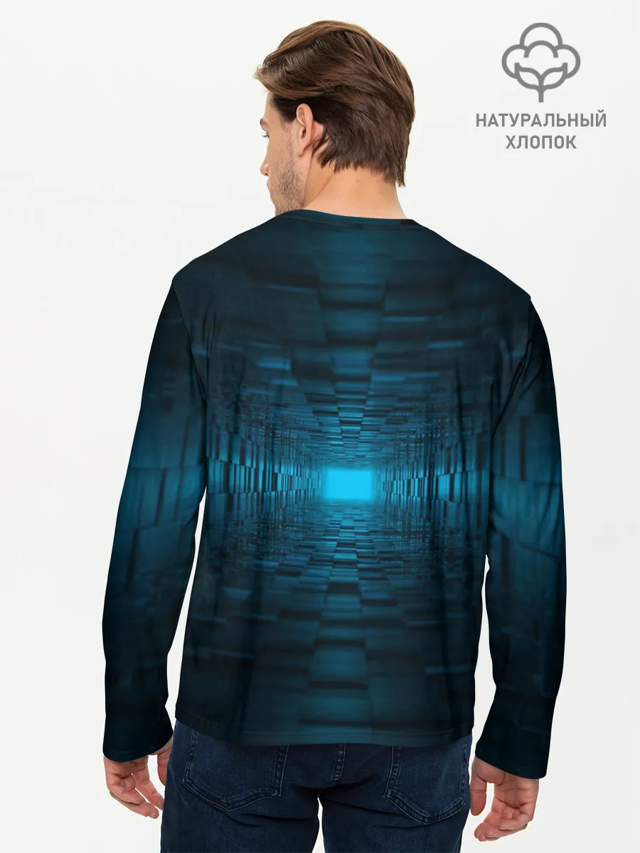 Мужской лонгслив базовый / CYBERPUNK 2077