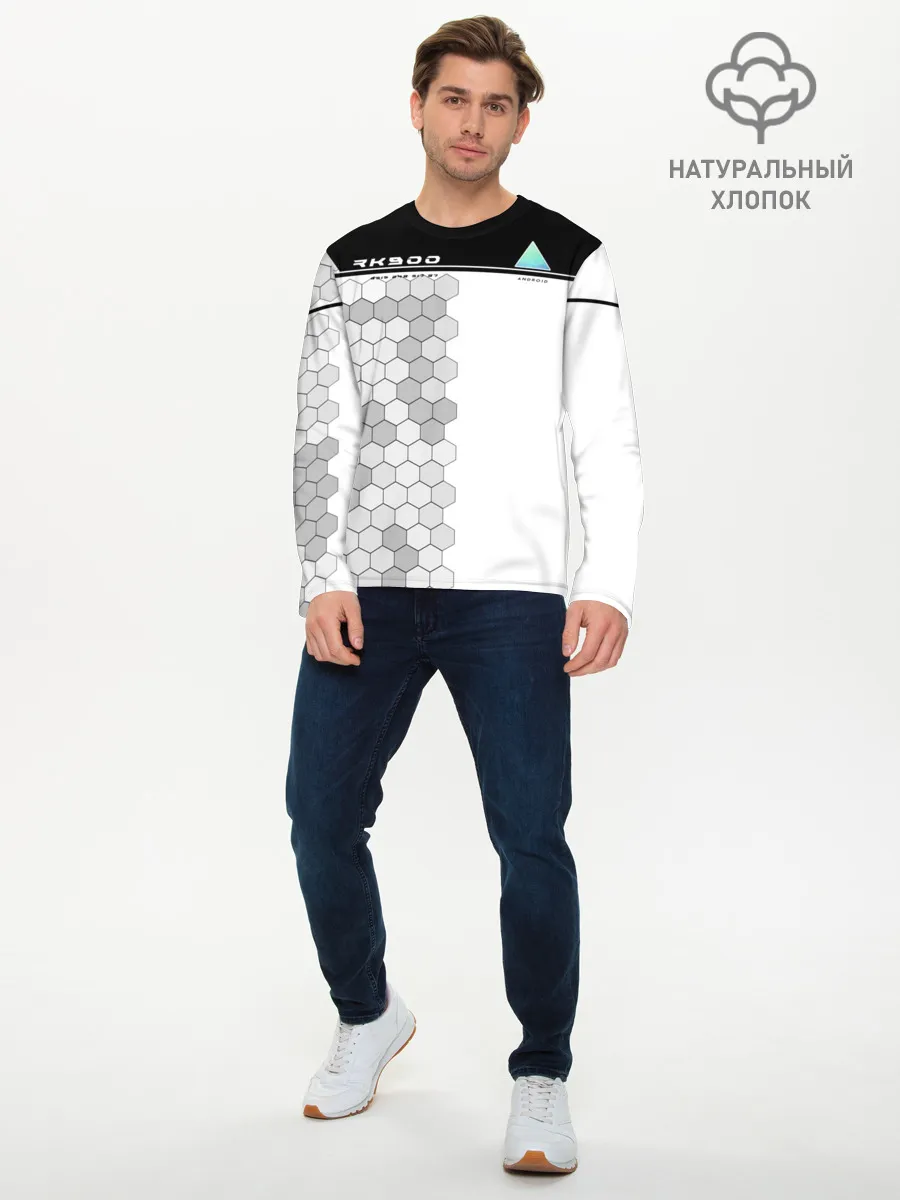 Мужской лонгслив базовый / Detroit RK900