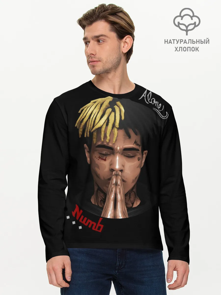 Мужской лонгслив базовый / XXXtentacion