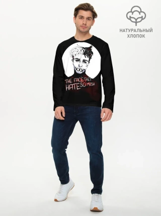 Мужской лонгслив базовый / THE faceTheY HATE so much