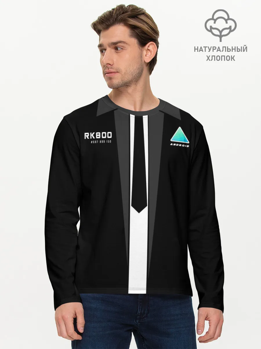 Мужской лонгслив базовый / Detroit RK800