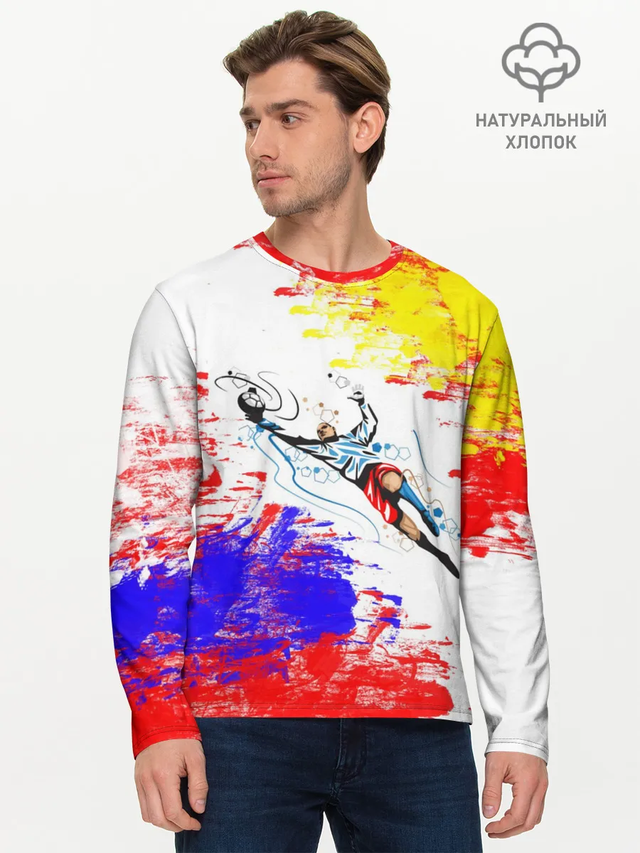 Мужской лонгслив базовый / Игорь Акинфеев