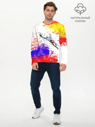 Мужской лонгслив базовый / Игорь Акинфеев