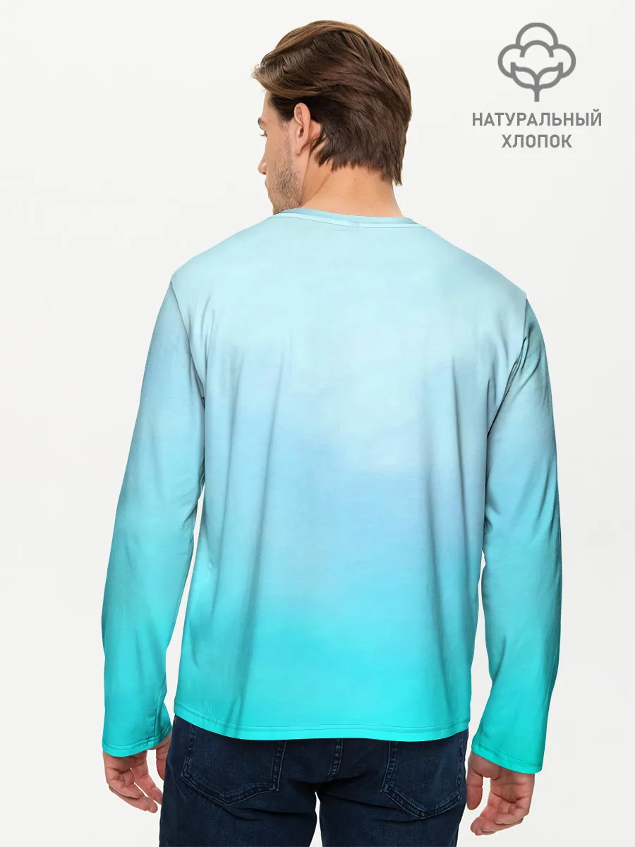 Мужской лонгслив базовый / Дракон-Бог Хаку