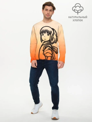 Мужской лонгслив базовый / Тихиро Огино