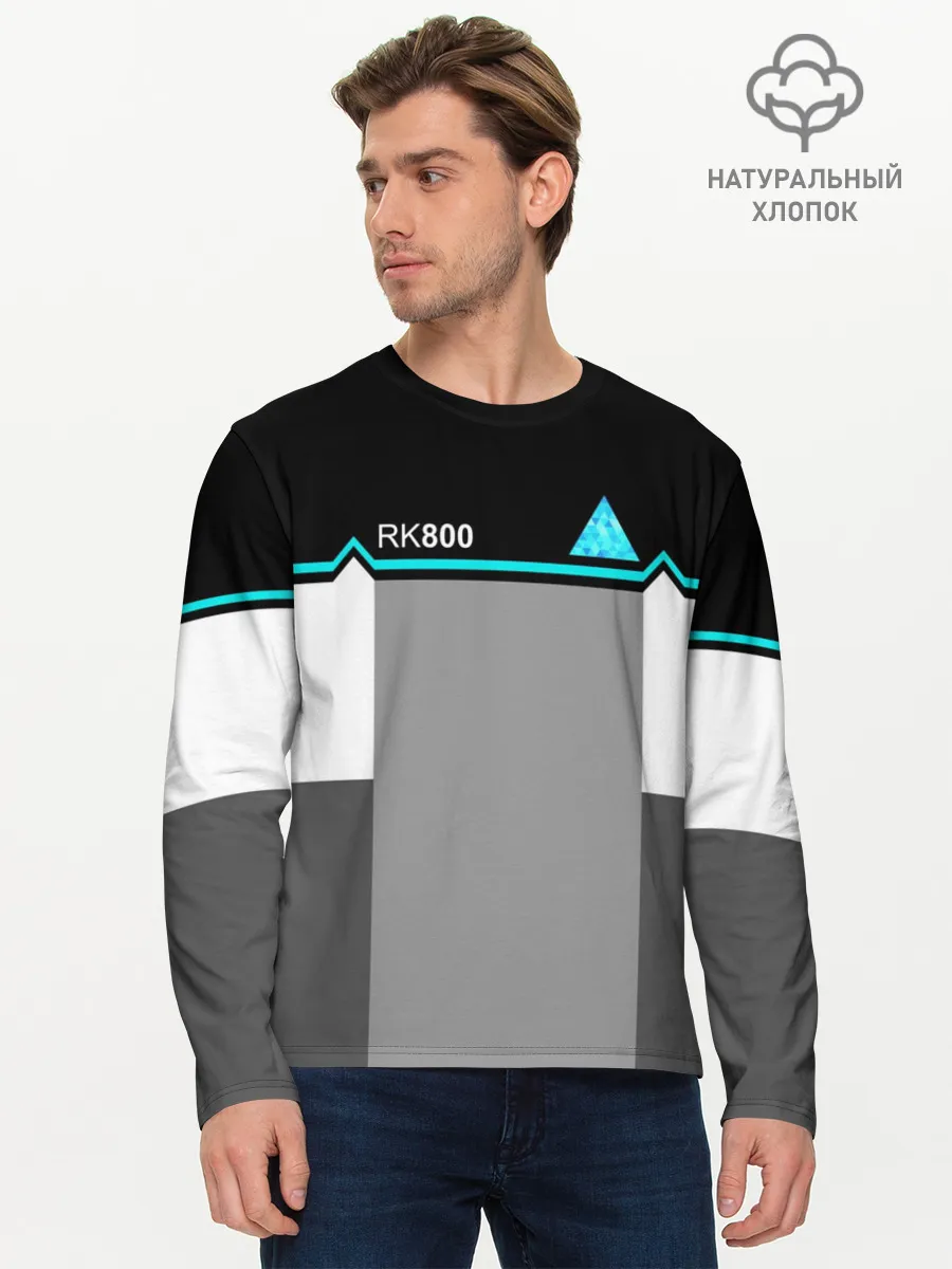 Мужской лонгслив базовый / Detroit: Become Human
